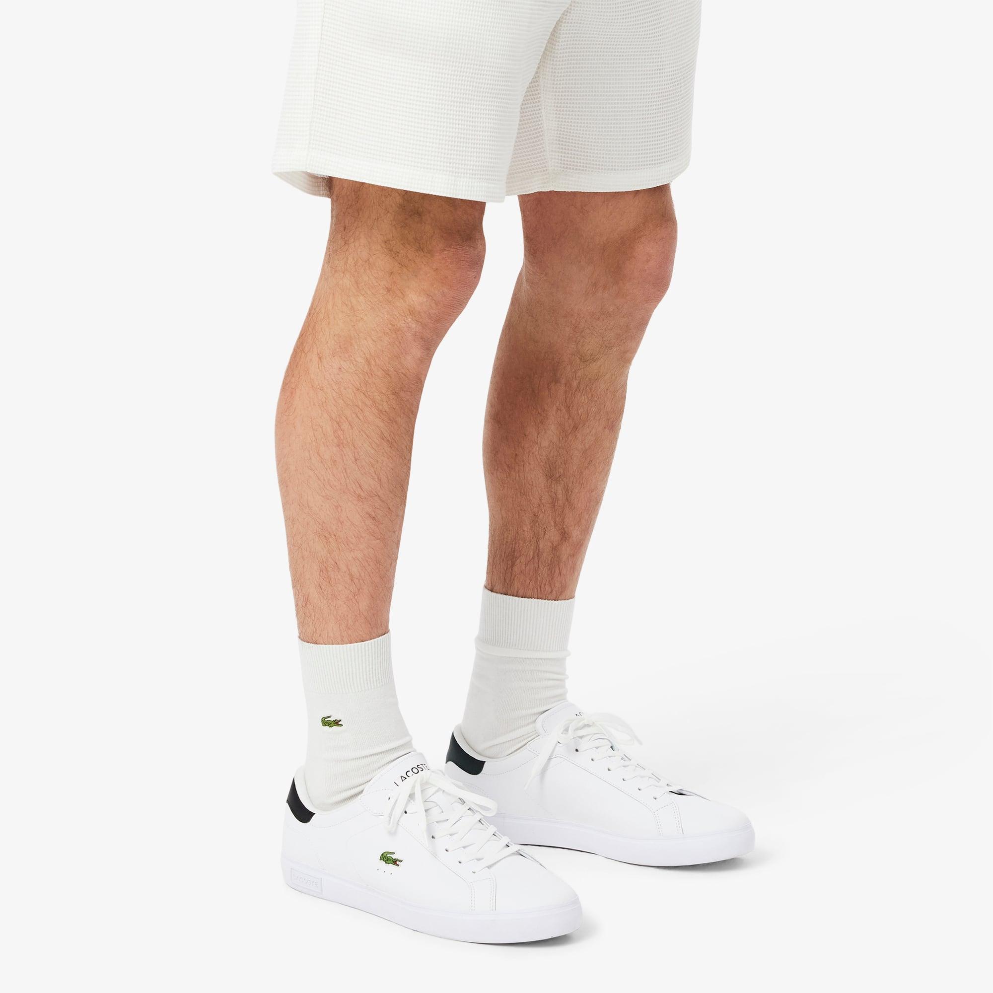 Men's Powercourt Leather Sneakers Product Image