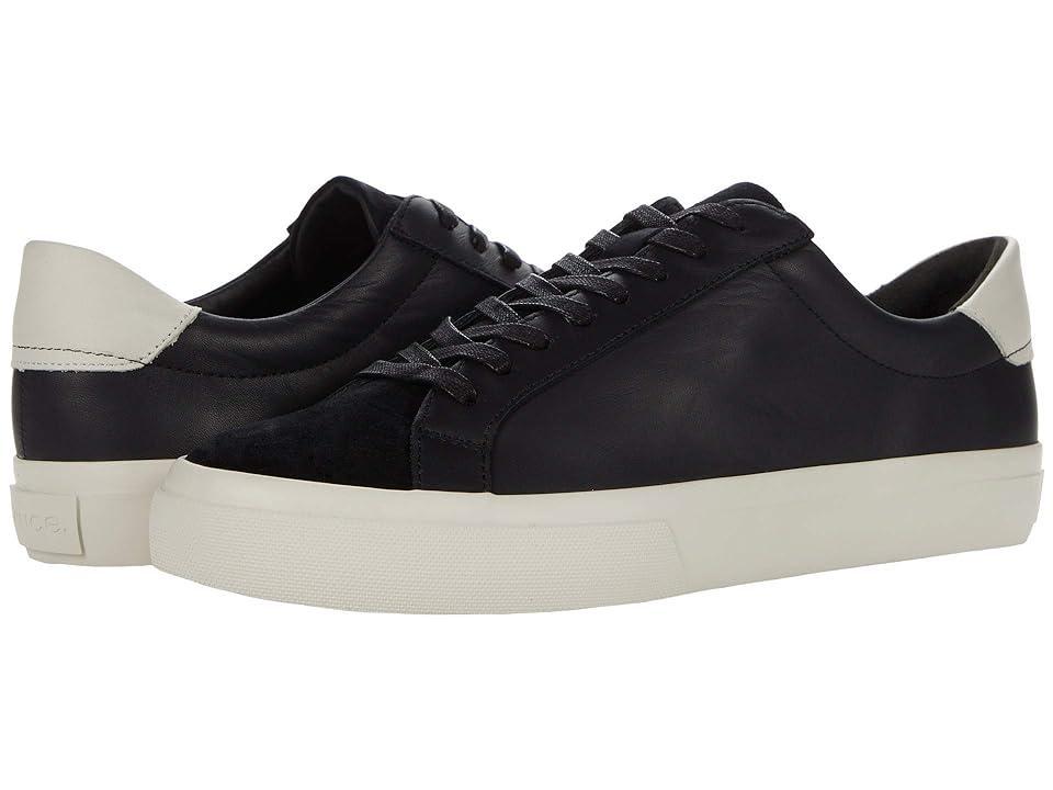 Vince Mens Fulton Leather & Suede Low Top Lace Up Sneakers Product Image
