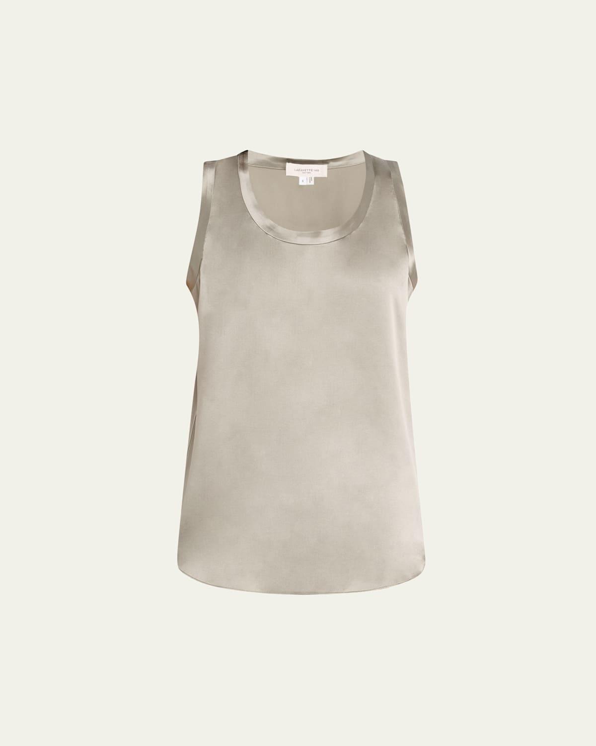 Lafayette 148 New York Reversible Perla Silk Blouse Product Image