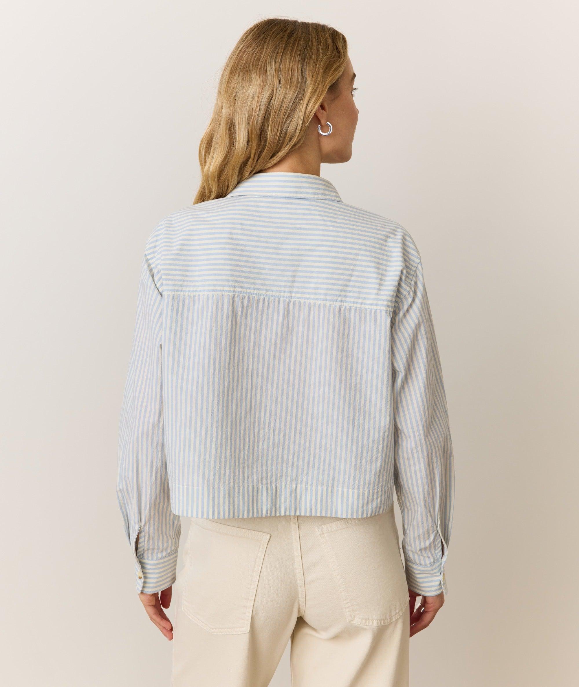 Gracey Oversized Shirt in Cali Poplin Product Image