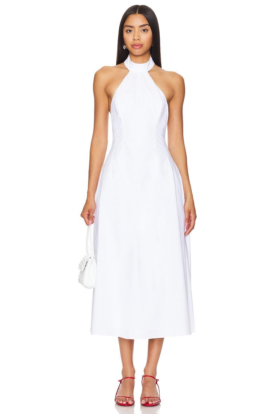Genevieve Poplin Midi Dress Bardot Product Image