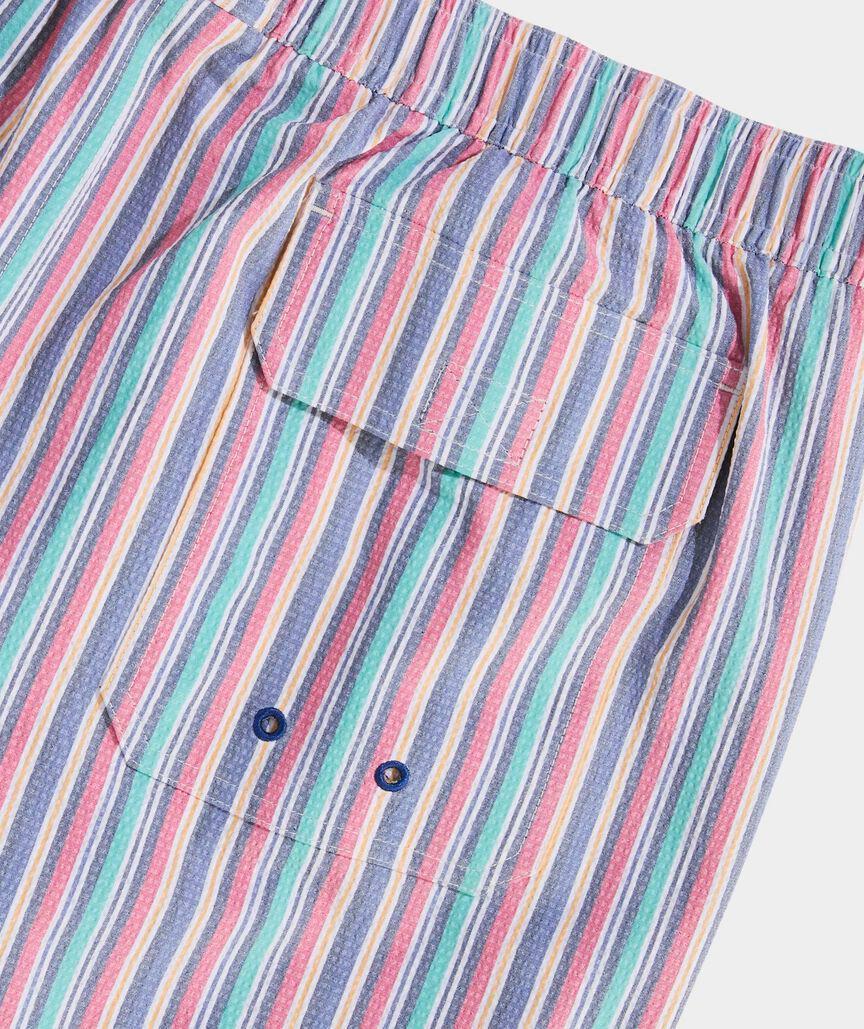 7 Inch Seersucker Chappy Swim Trunks Product Image