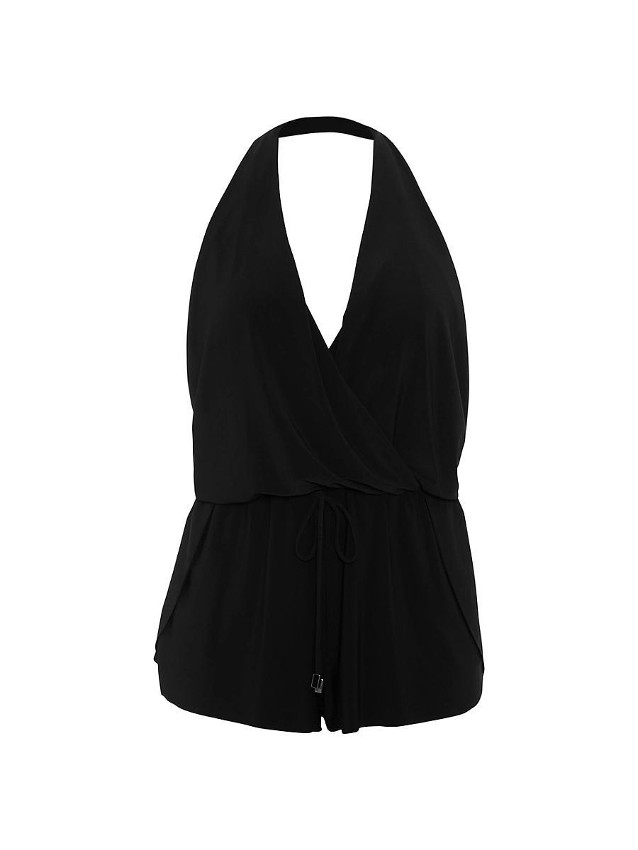 Womens Plus Bianca Romper One-Piece Swimsuit Product Image