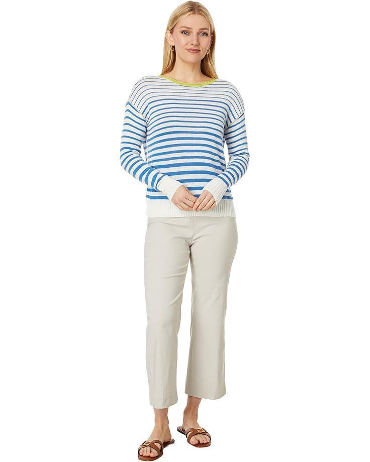 Petite Striped Snap Front Cardigan Product Image