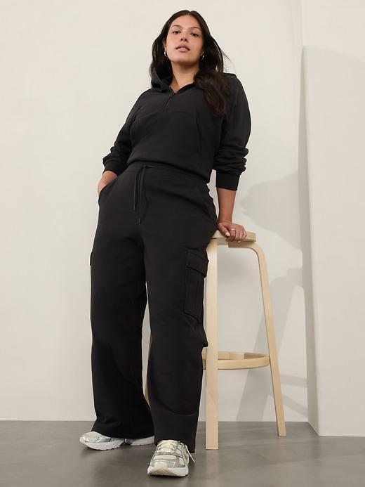 Forever Fleece Mid Rise Cargo Pant Product Image