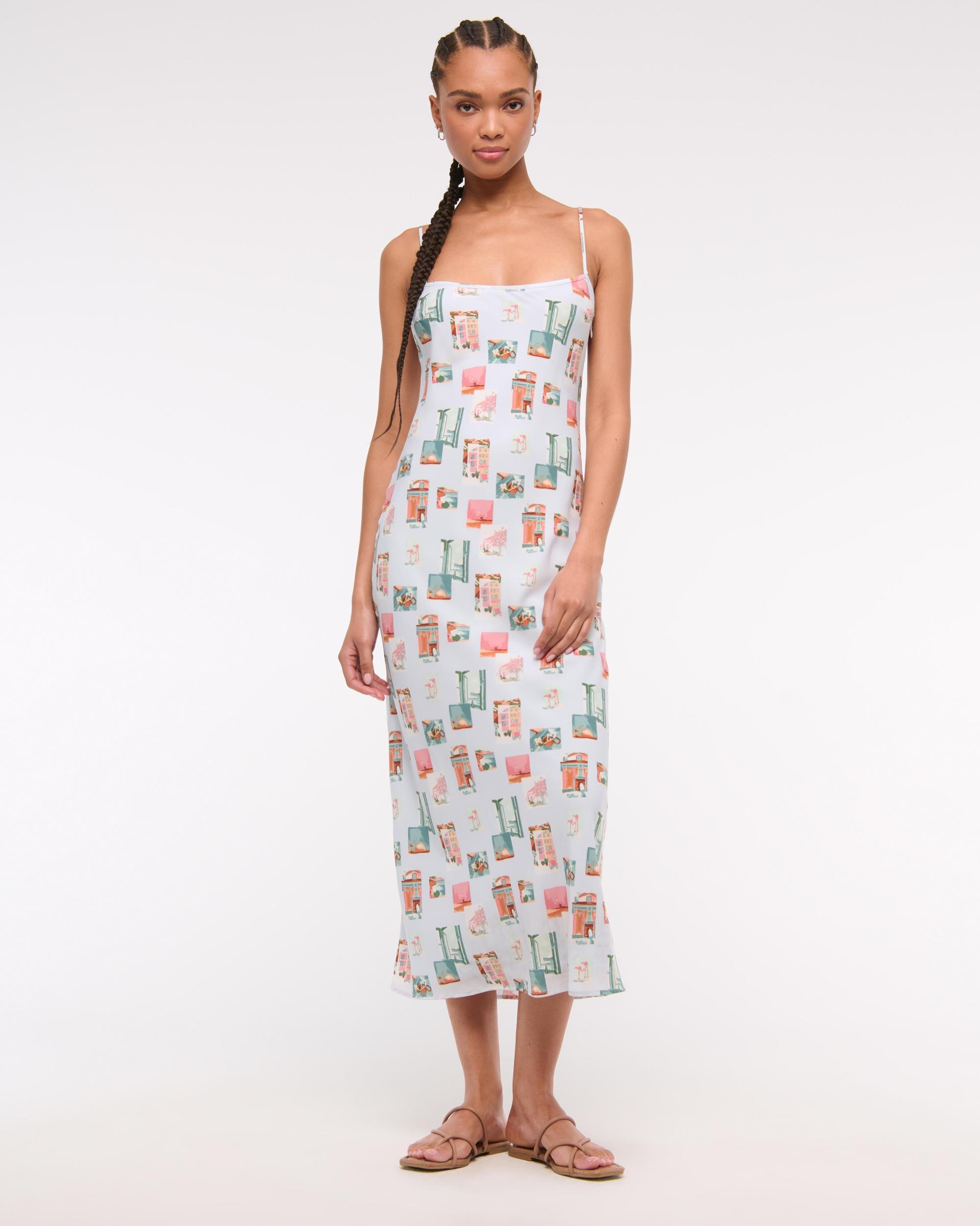 The A&F Julia Slip Maxi Dress Product Image