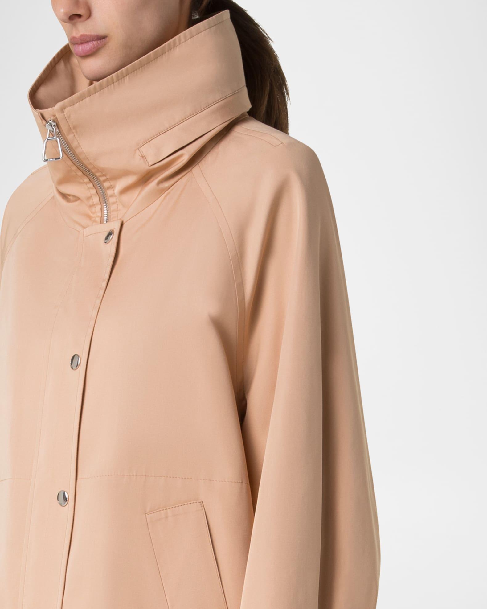 Palina Water-Resistant Silk Poplin Parka Jacket Product Image