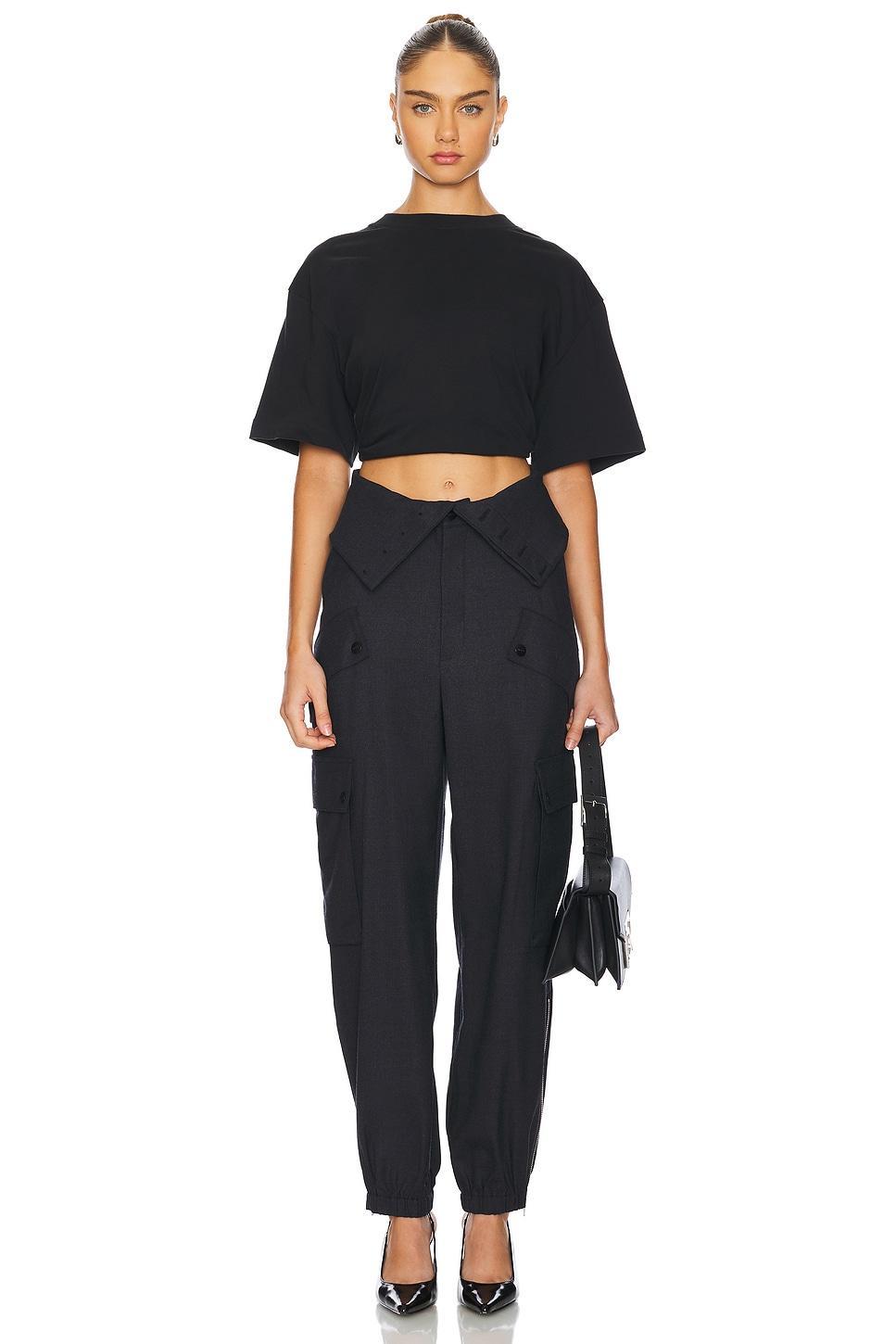 Double Waistband Cargo Pants Monse Product Image