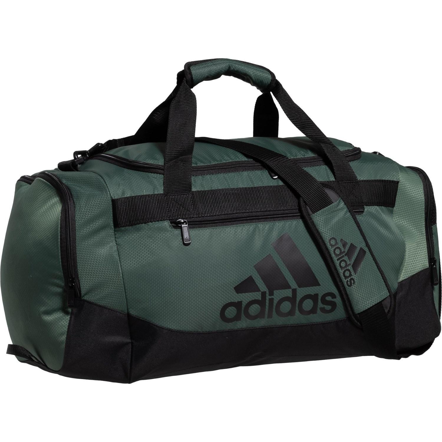 adidas Defense 2 Medium Duffel Bag - Green Oxide-Black Product Image