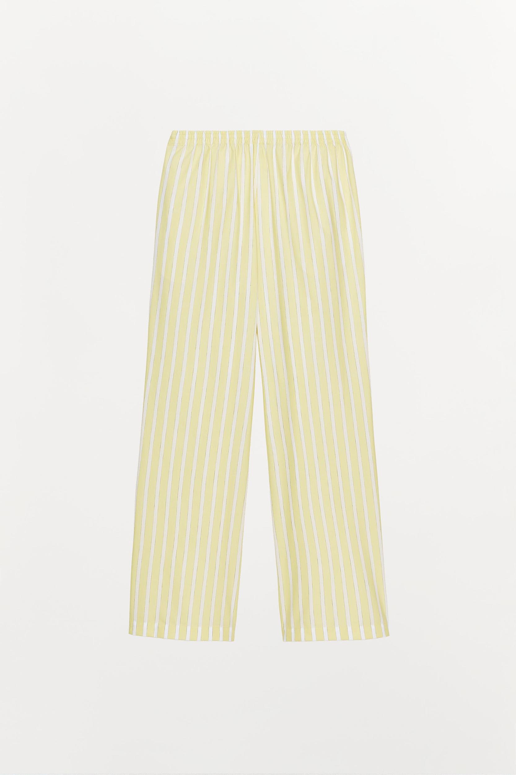 STRIPED PAJAMA SHIRT Product Image