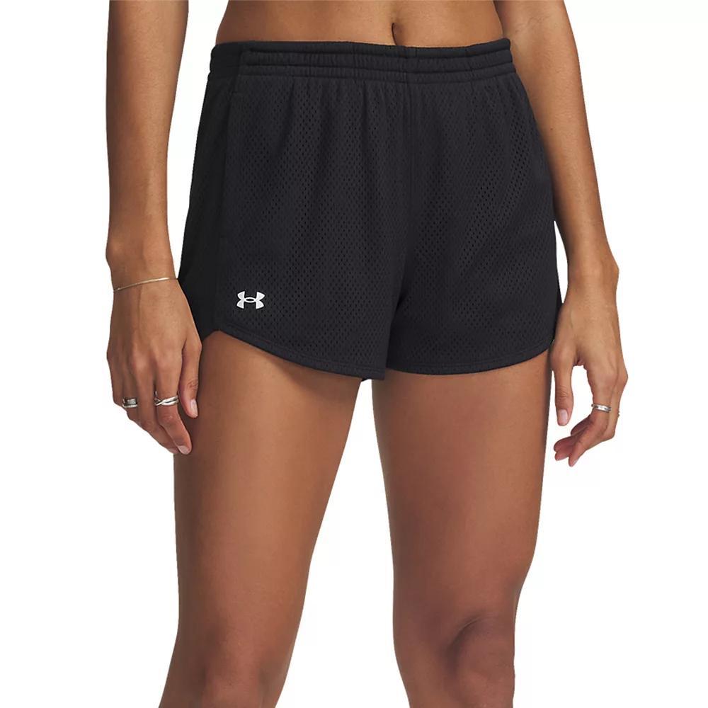 Women's Under Armour Tech™ Play Up Mesh Shorts, Size: Large, Black Product Image