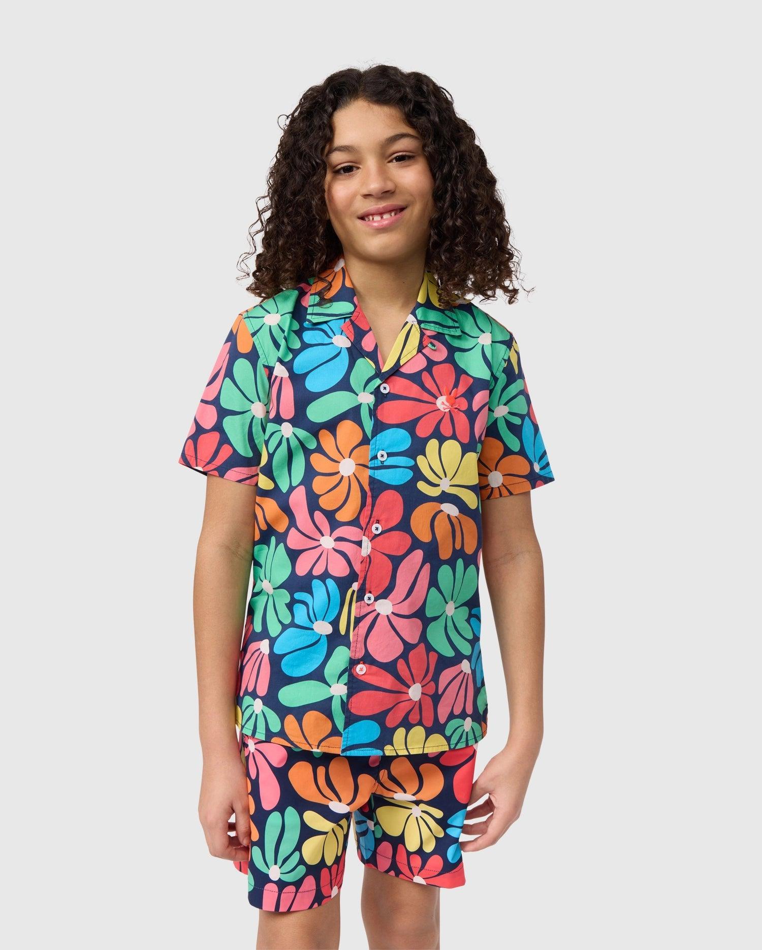 KIDS RIVIERA PIQUE POLO SHIRT - B0K640C200 Product Image