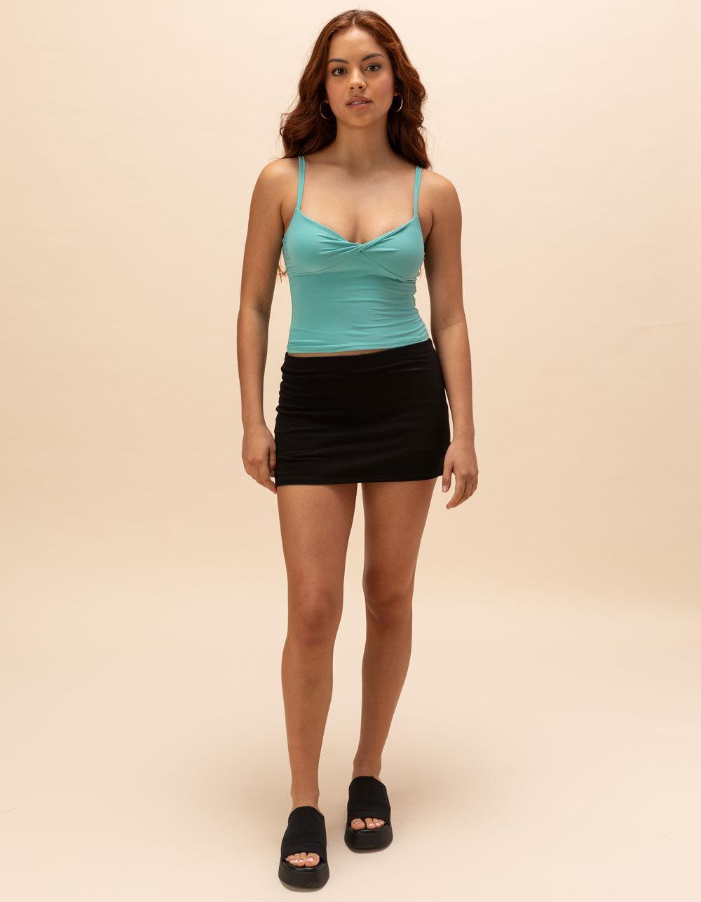 TILLYS Butter Soft Twist Double Layer Womens Cami Product Image