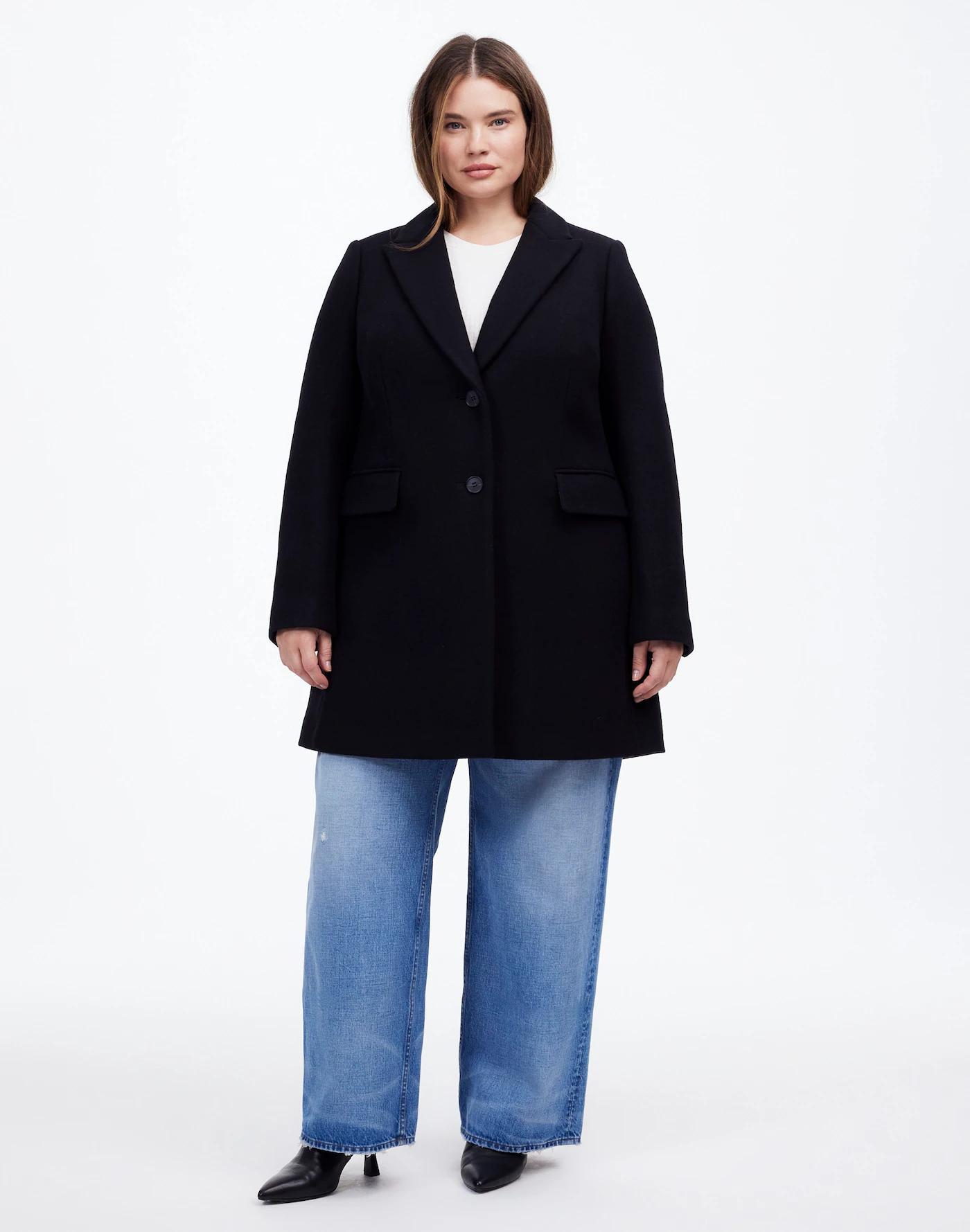 Plus Blazer Coat in Insuluxe Fabric Product Image