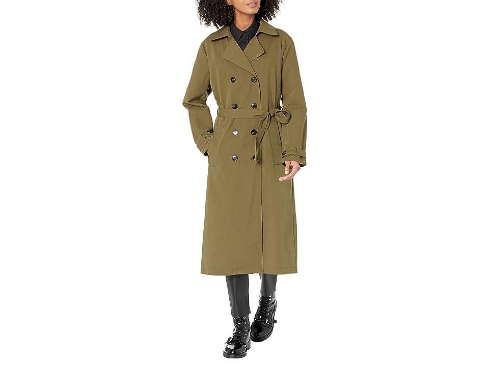 Blank NYC Double-Breasted Trench Coat in Road Trip (Road Trip) Women's Clothing Product Image