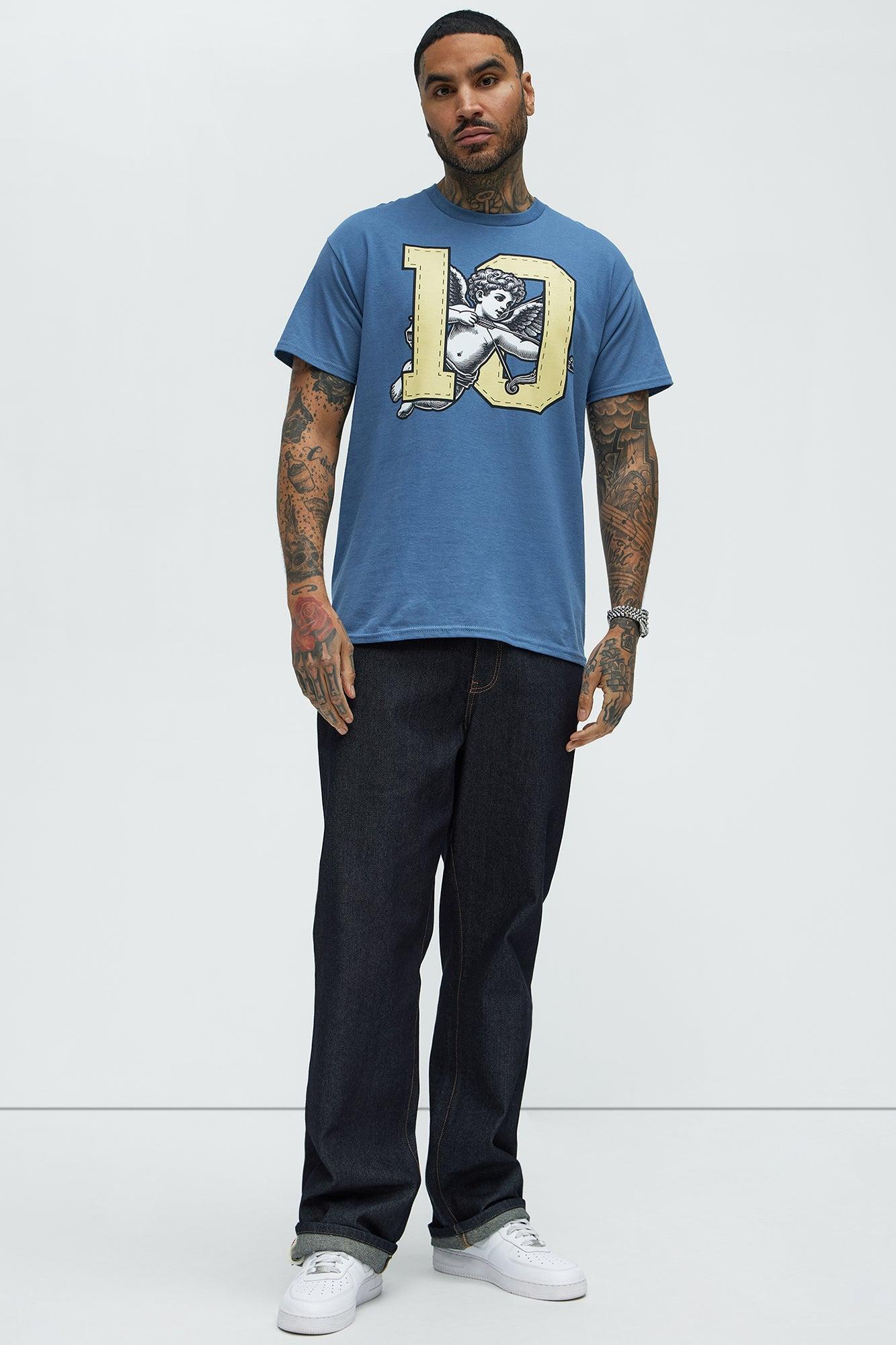 Angelic 10 Short Sleeve Tee - Blue Product Image