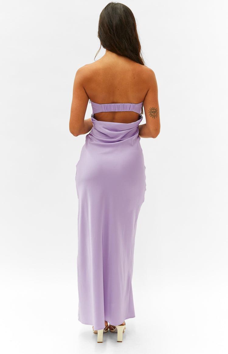 Maiah Lilac Maxi Dress Product Image