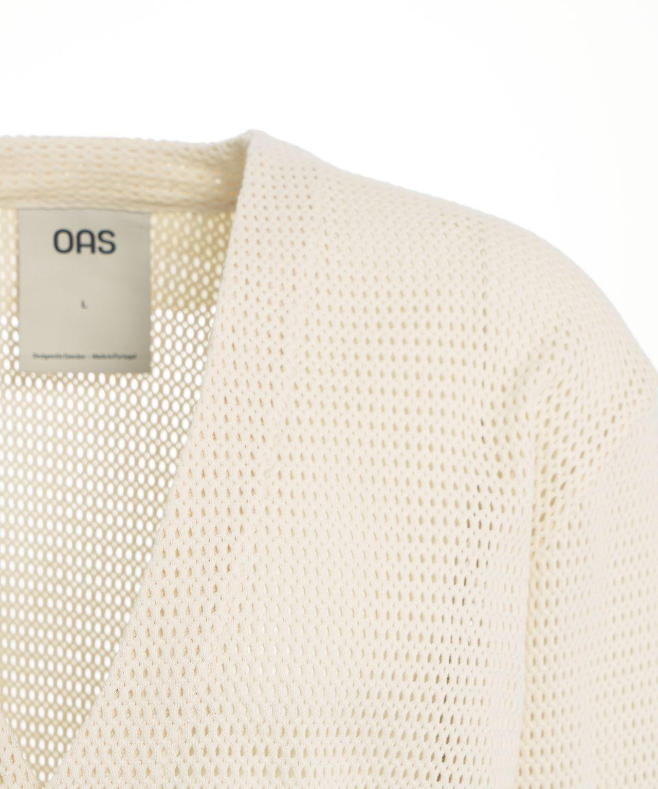 Net cardigan 'Ecru' Product Image