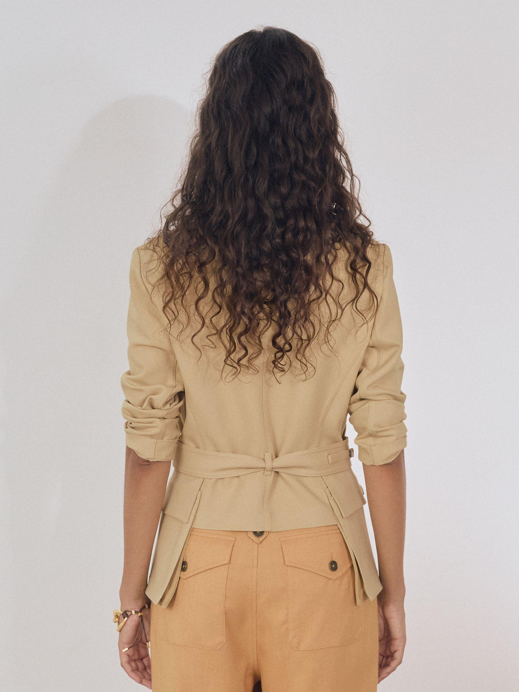Atelier Belted Utility Jacket in Neutral Product Image