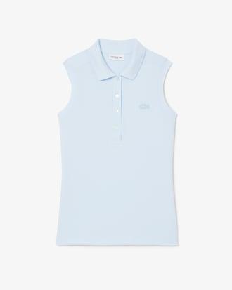 Slim Fit L.12.D Sleeveless Stretch Polo Shirt Product Image
