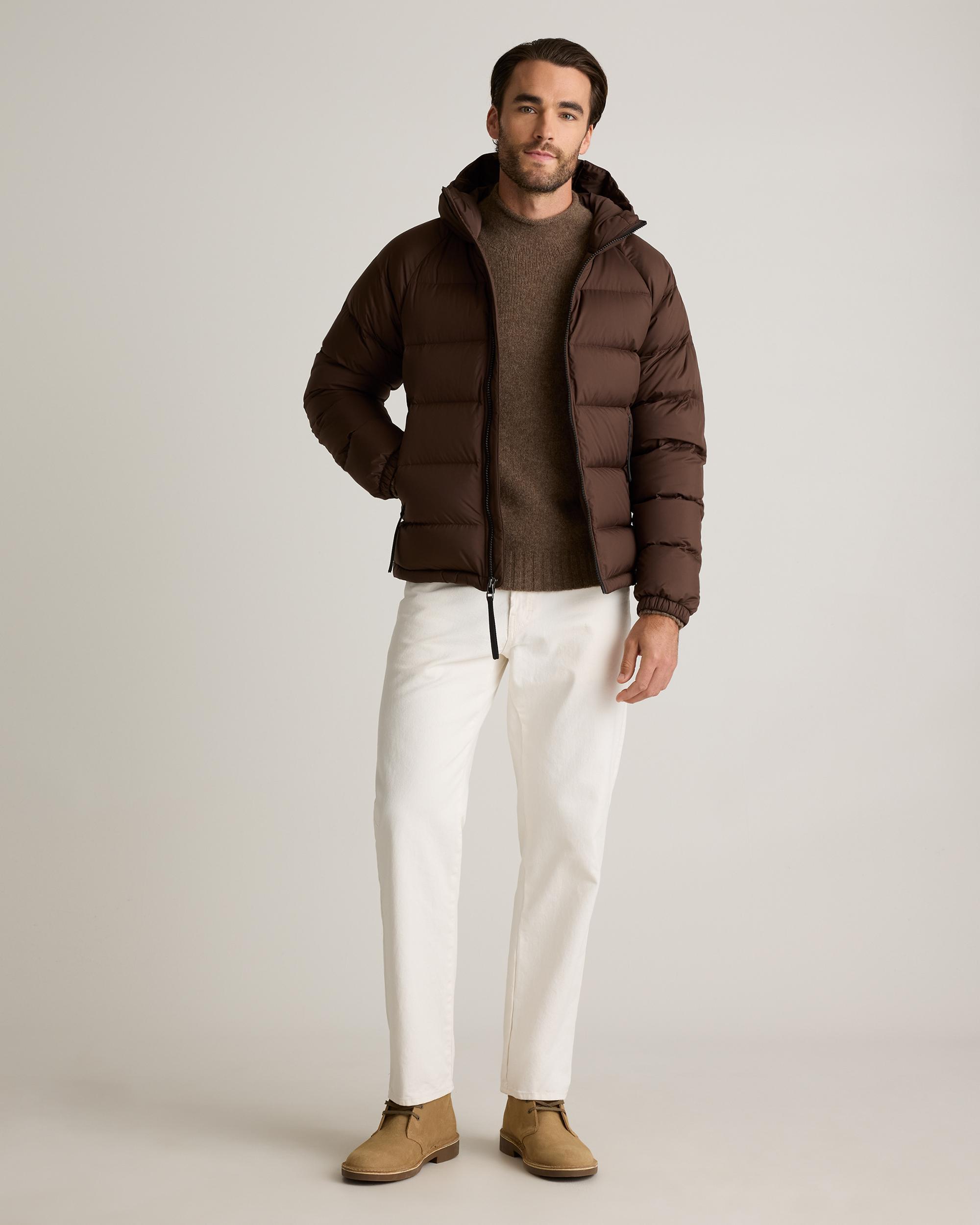 Quince | Men's Responsible Down Puffer Jacket with Hood Recycled Polyester Product Image