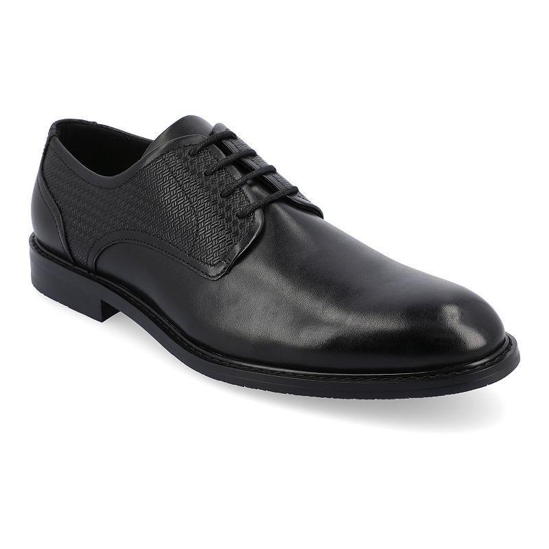 Vance Co. Kendon Mens Tru Comfort Foam Derby Shoes Red Product Image