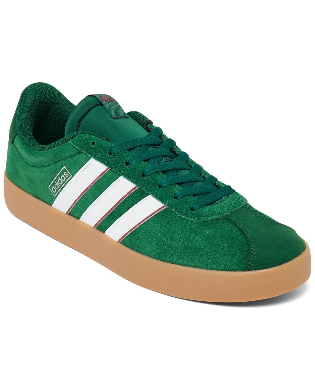 adidas VL Court 3.0 Shoes Dark Green M 7.5 / W 8.5 Mens Product Image