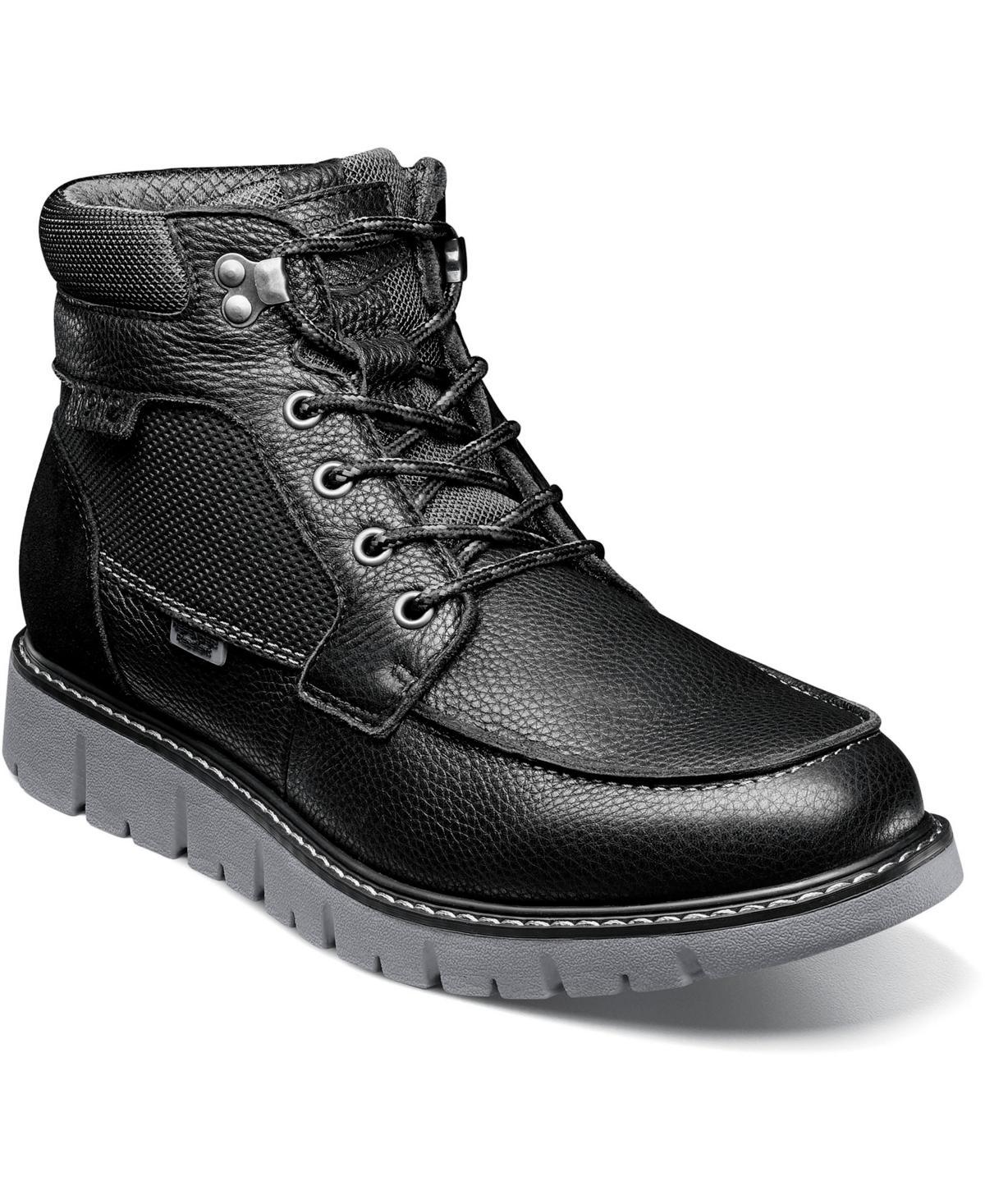 Nunn Bush® Karnak Men's Leather Moc Toe Ankle Boots, Size: 9.5, Brown Crazy Horse Product Image