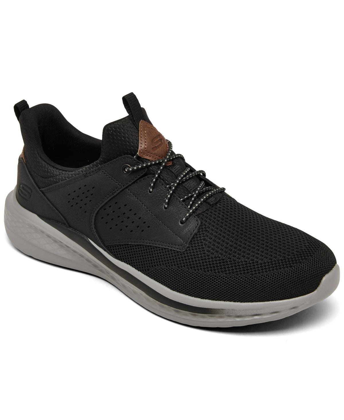 Skechers Relaxed Fit® Slade Breyer Men's Shoes, Size: 12, Black Product Image