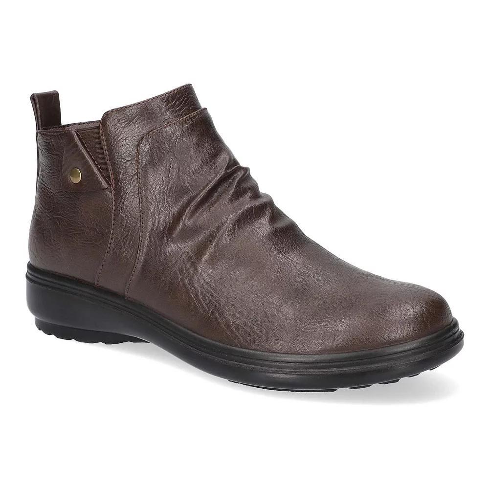 Easy Street Ariadne by Easy Street Women's Comfort Booties, Size: 7.5, Brown Product Image