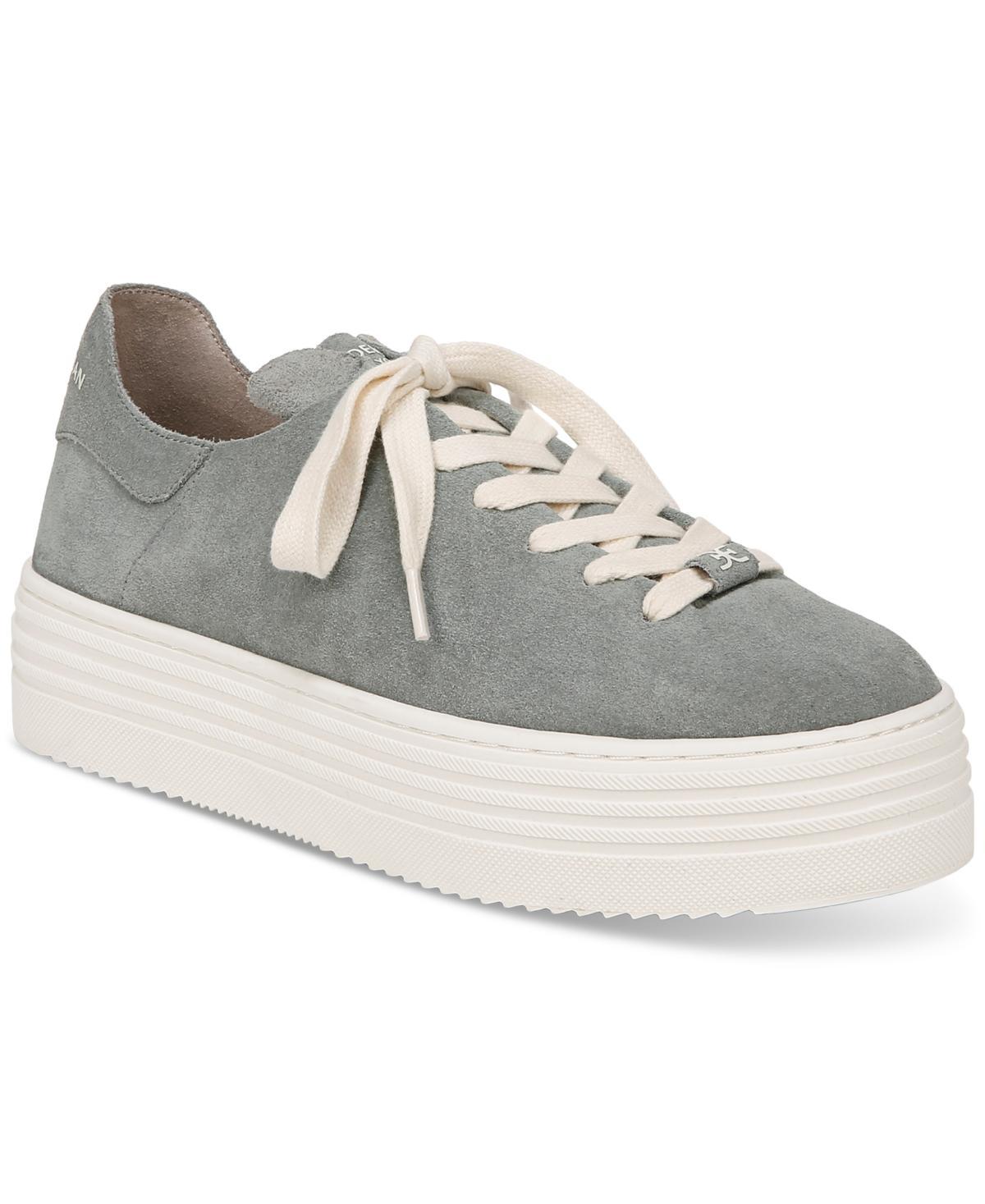 Sam Edelman Pippy Lace Up Platform Sneaker Molten Leather Product Image