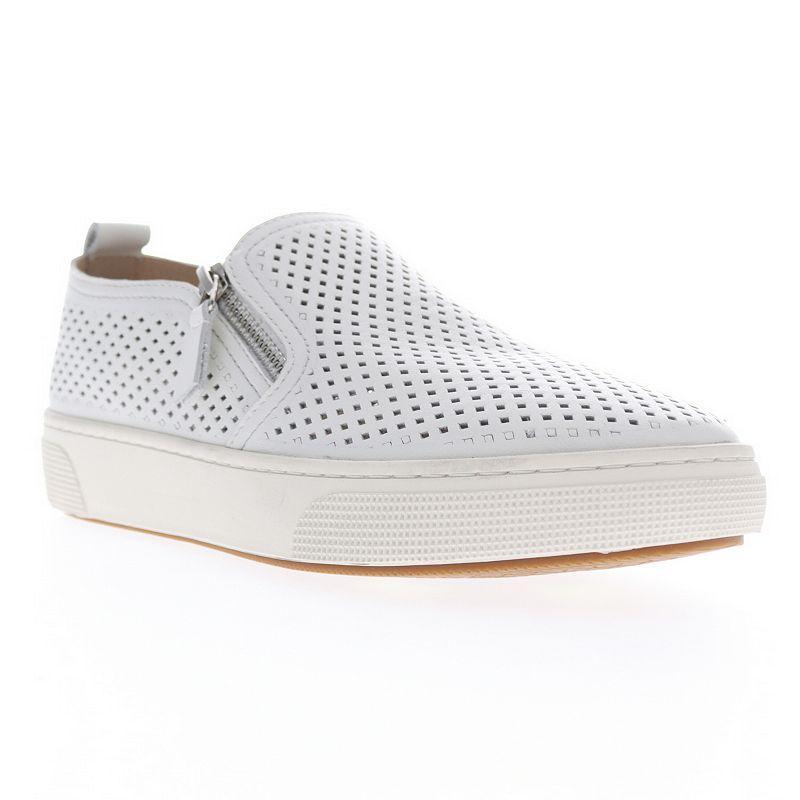 Propet Kate Women's Leather Sneakers, Size: 9.5 XW, Gray Product Image