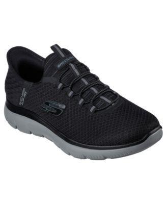 Skechers Hands Free Slip-ins™ Summits High Range Men's Shoes, Size: 9.5 XW, Black Grey Product Image