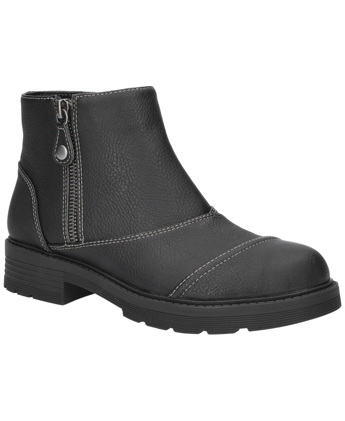 Aliah Easy Works by Easy Street Women's Slip Resistant Ankle Boots, Size: 10 Wide, Gray Product Image