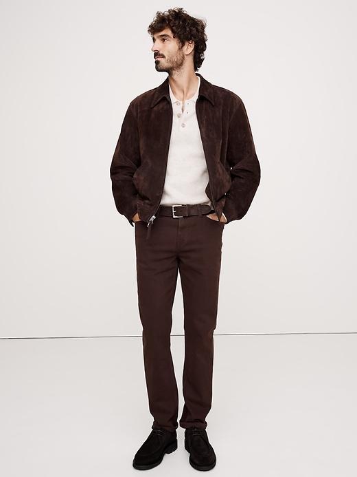 Slim Brushed Traveler Pant Product Image