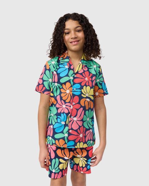 KIDS RIVIERA PIQUE POLO SHIRT - B0K640C200 Product Image