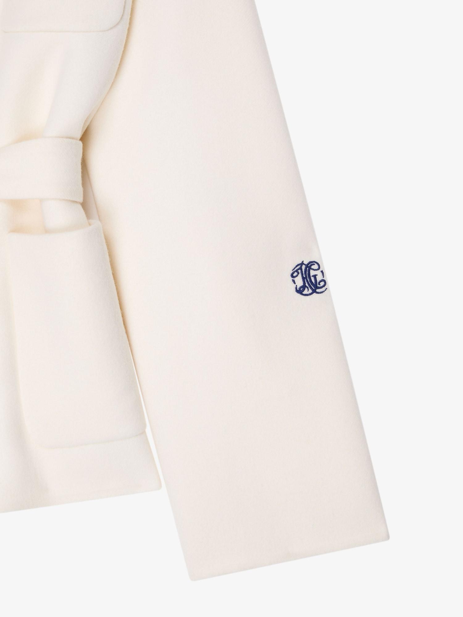 Jacket in wool with HG embroidery Product Image