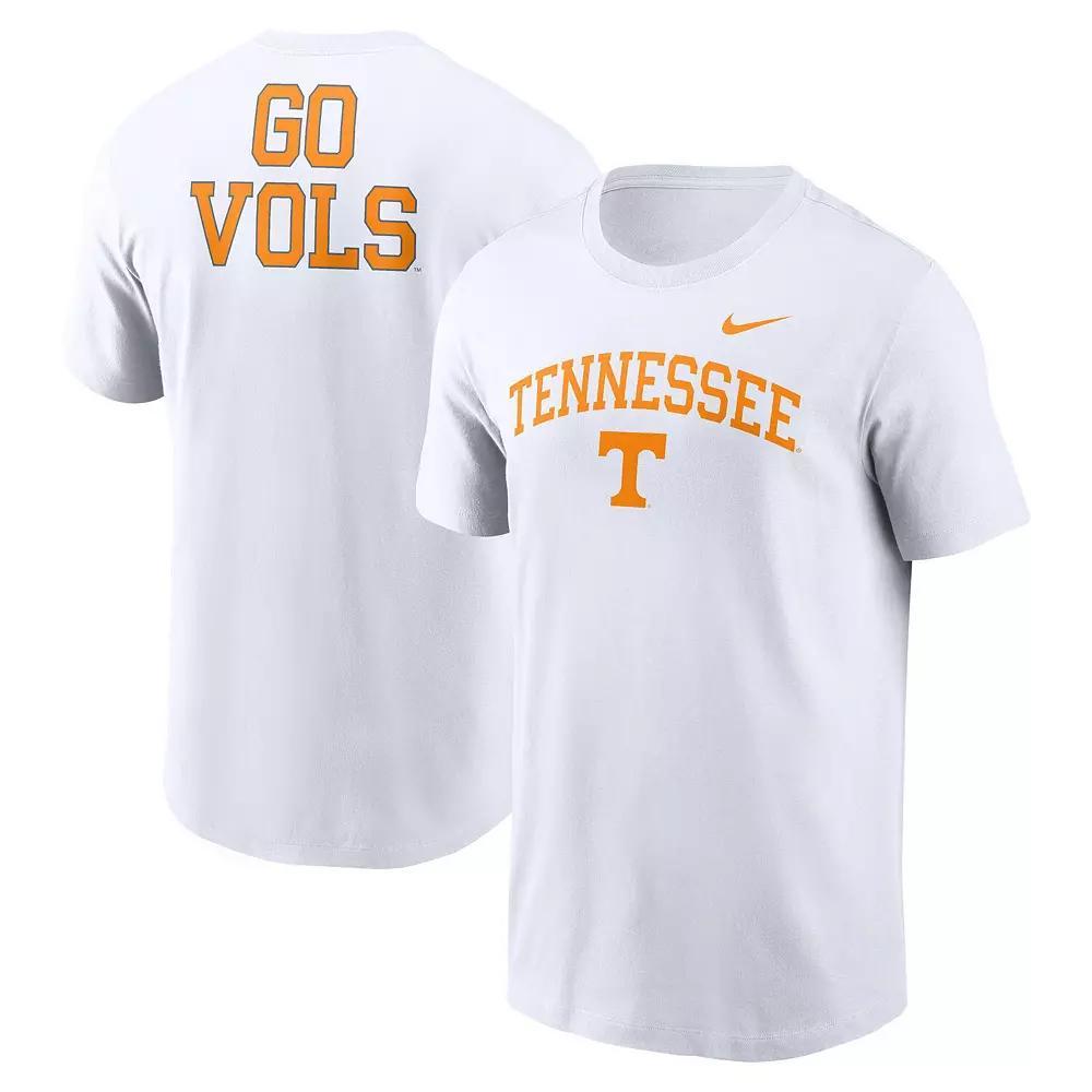 Men's Nike White Tennessee Volunteers Blitz 2-Hit T-Shirt, Size: XL Product Image