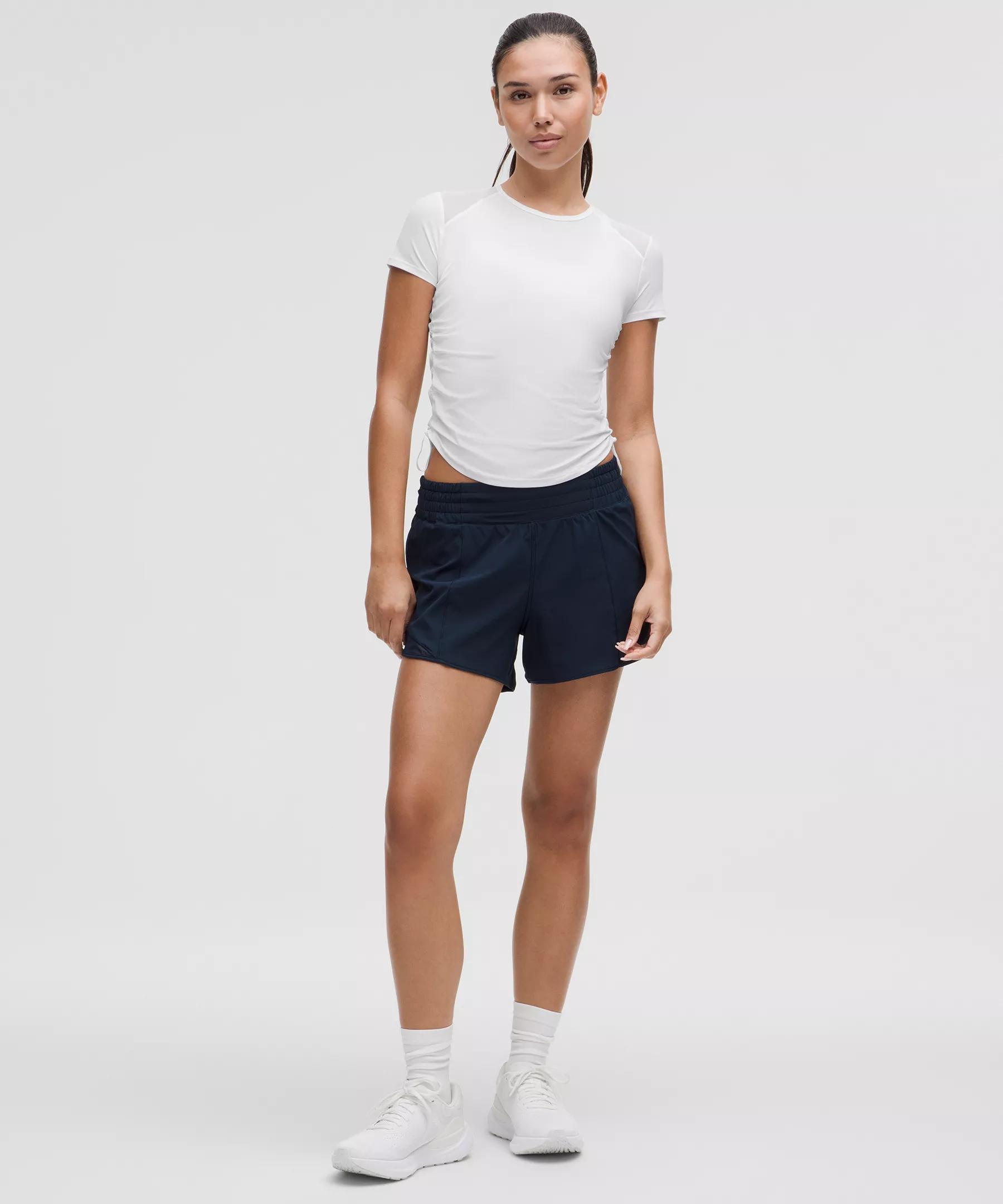 Sculpt Cinched Short-Sleeve Shirt Product Image