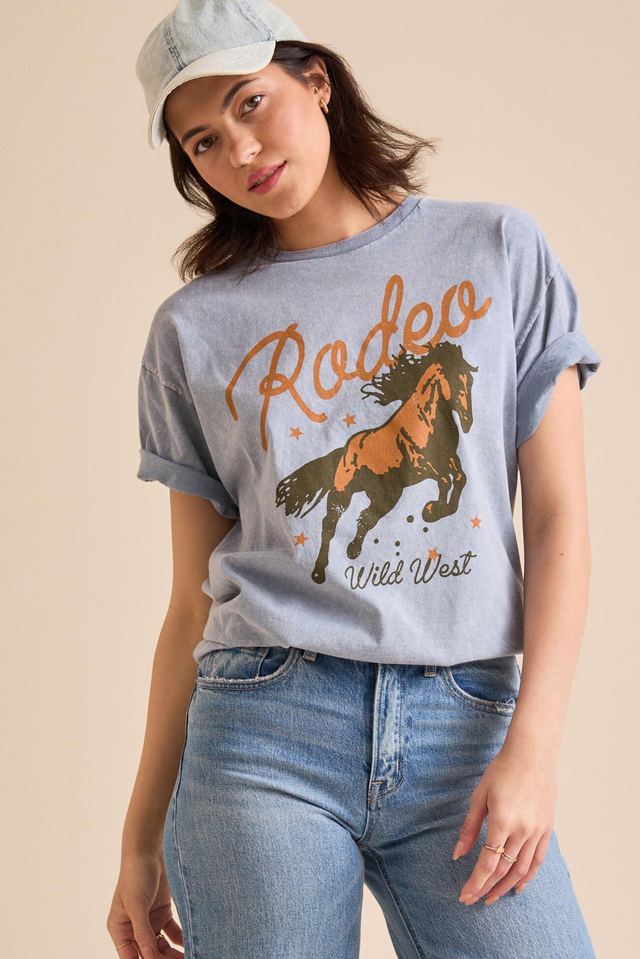 Rodeo Oversized Graphic Tee Product Image