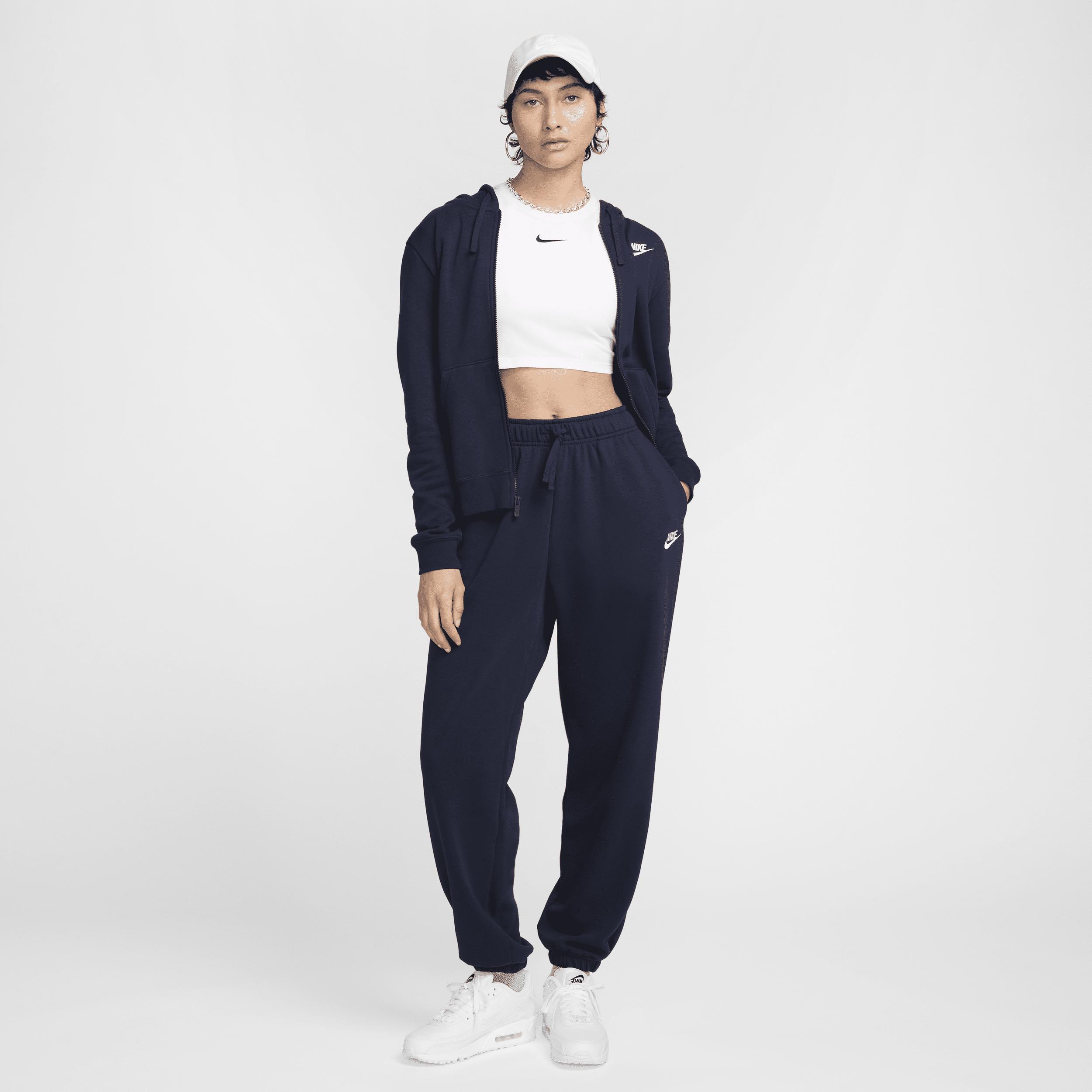Women's Nike Sportswear Oversized Club Fleece Sweatpants, Size: XXL, Blue Product Image