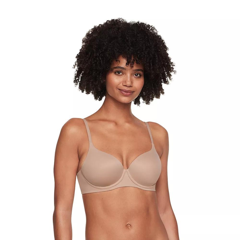 Warners Cloud 9® Easy Size™ Underwire T-Shirt Bra RA1051A, Women's, Size: Large, Classic White Product Image