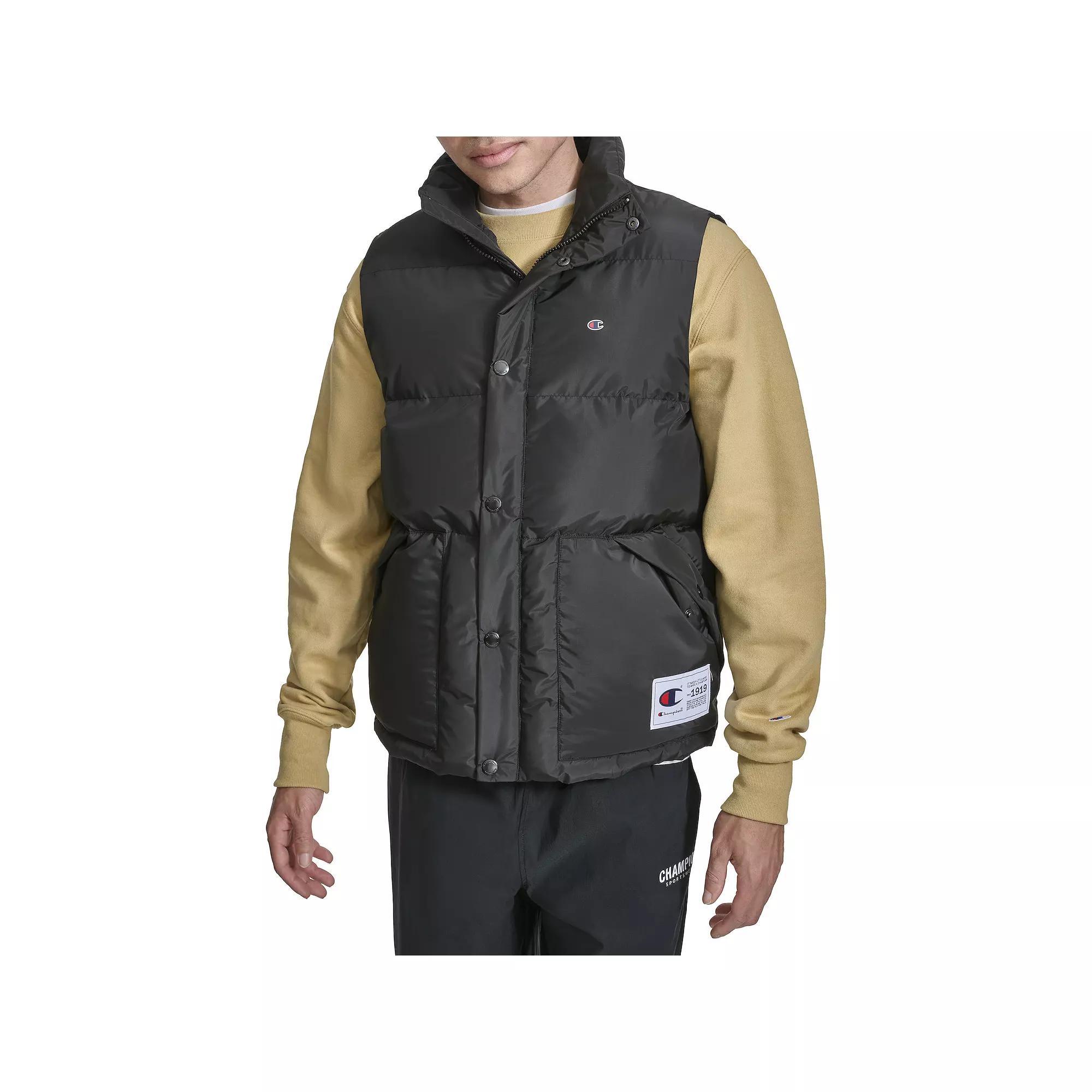 Men's Champion® Puffer Vest, Size: XXL, Rain Green Product Image