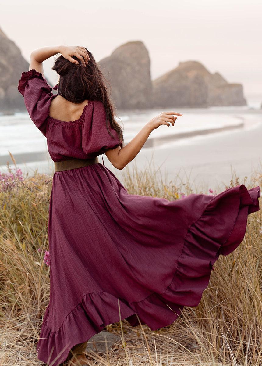 Gwenaelle Dress in Brick Female Product Image