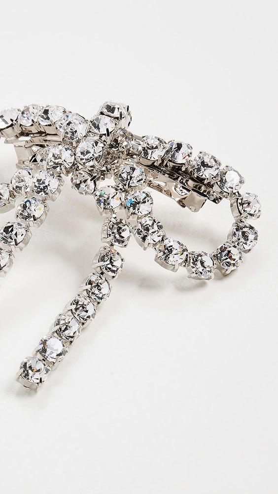 LELET NY Kamala Crystal Bow Barrette | Shopbop Product Image