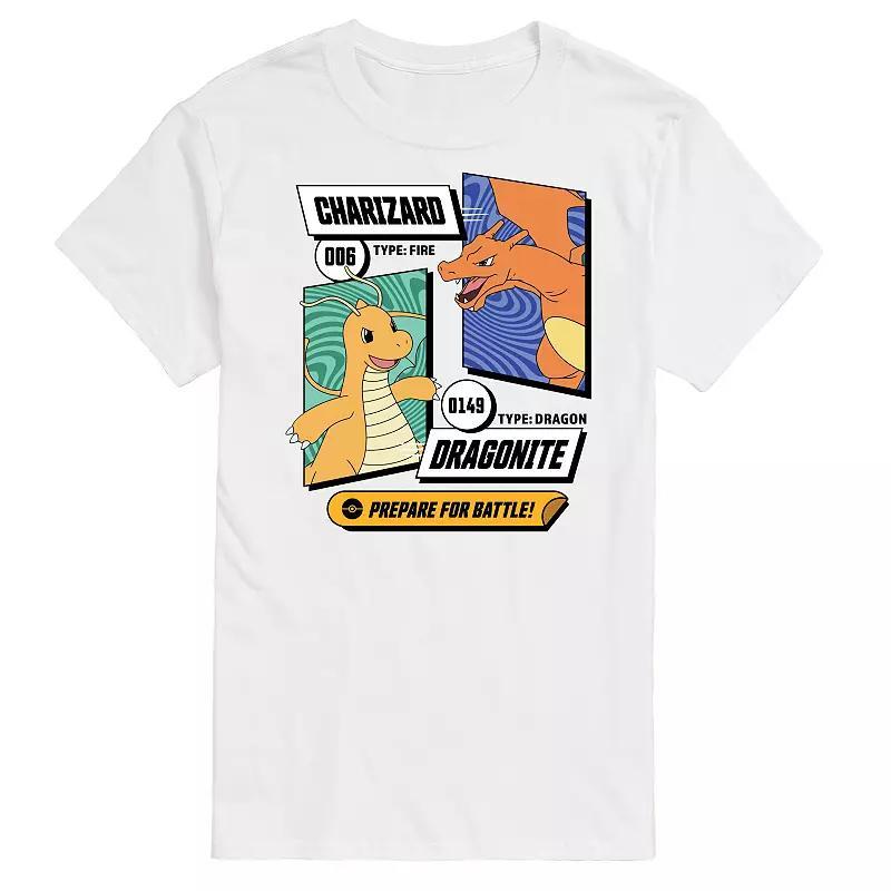 Mens Pokemon Dragonite Charizard Graphic Tee Product Image