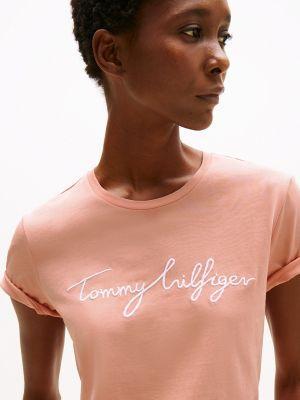Embroidered Signature Crewneck T-Shirt Product Image