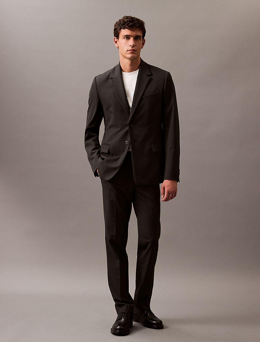 Refined Stretch Pinstripe Blazer Product Image