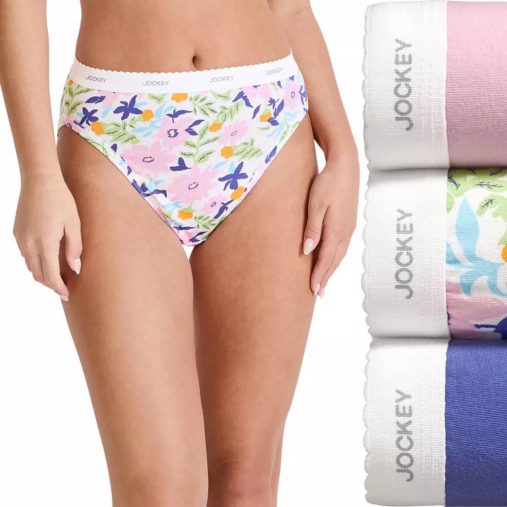 Womens Jockey Classics 3-pk. French-Cut Brief Panty Set 9480 Product Image