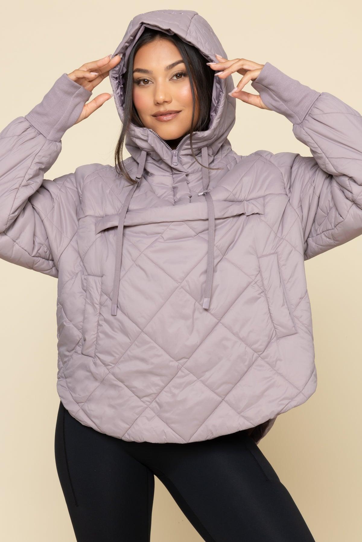 Pillow Packable Puffer Jacket - Crimson Product Image
